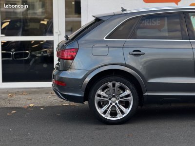 Audi Q3 20l tdi 140ch s-line toit ouvrant panoramique park assist   - 22