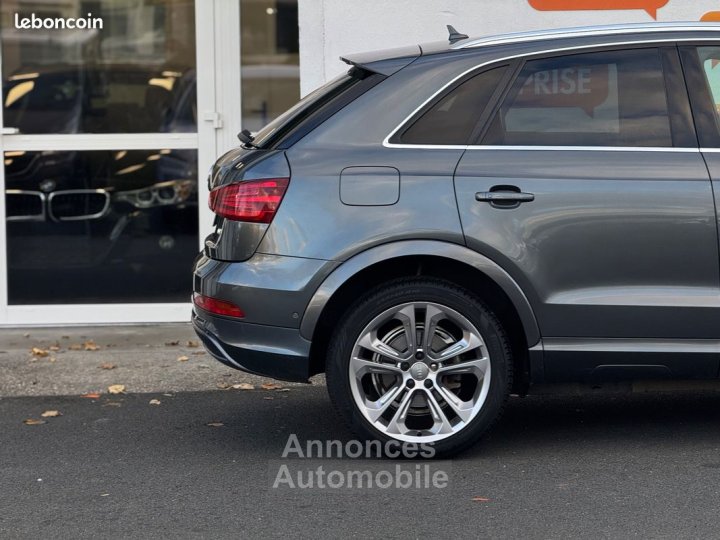 Audi Q3 20l tdi 140ch s-line toit ouvrant panoramique park assist - 22