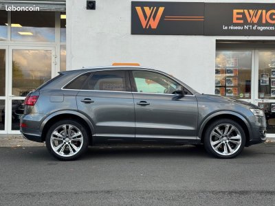 Audi Q3 20l tdi 140ch s-line toit ouvrant panoramique park assist   - 23
