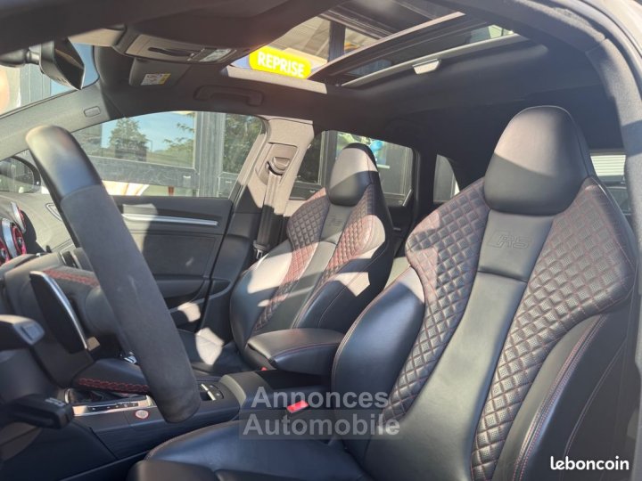 Audi RS3 sportback 25l tfsi 400ch quattro toit ouvrant %2B camera de recul - 8