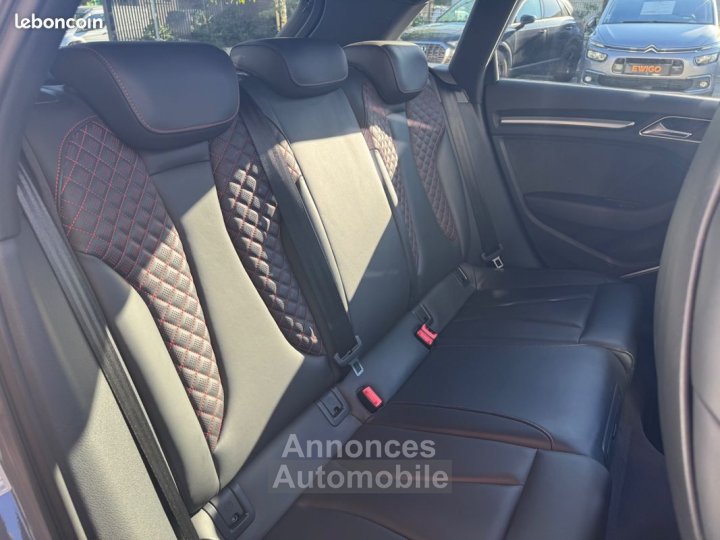 Audi RS3 sportback 25l tfsi 400ch quattro toit ouvrant %2B camera de recul - 11