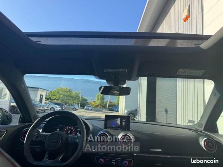 Audi RS3 sportback 25l tfsi 400ch quattro toit ouvrant %2B camera de recul - 14