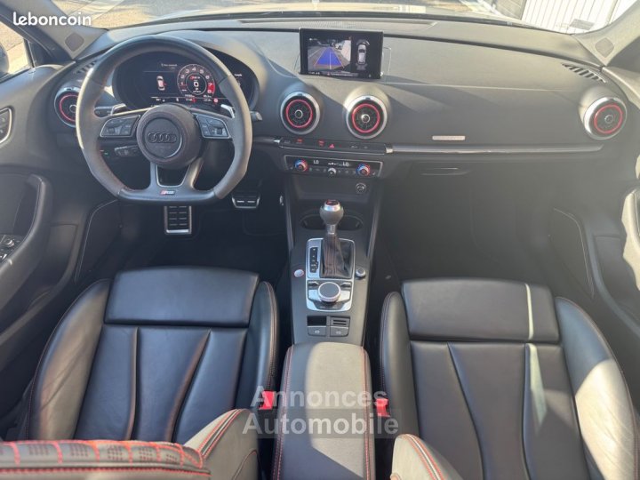 Audi RS3 sportback 25l tfsi 400ch quattro toit ouvrant %2B camera de recul - 15