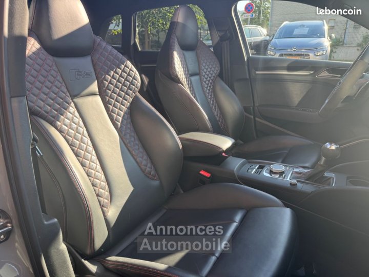 Audi RS3 sportback 25l tfsi 400ch quattro toit ouvrant %2B camera de recul - 16