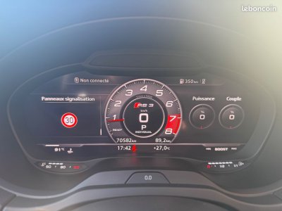 Audi RS3 sportback 25l tfsi 400ch quattro toit ouvrant %2B camera de recul   - 17