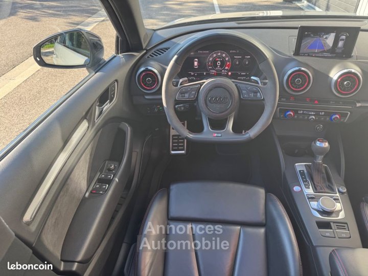Audi RS3 sportback 25l tfsi 400ch quattro toit ouvrant %2B camera de recul - 19