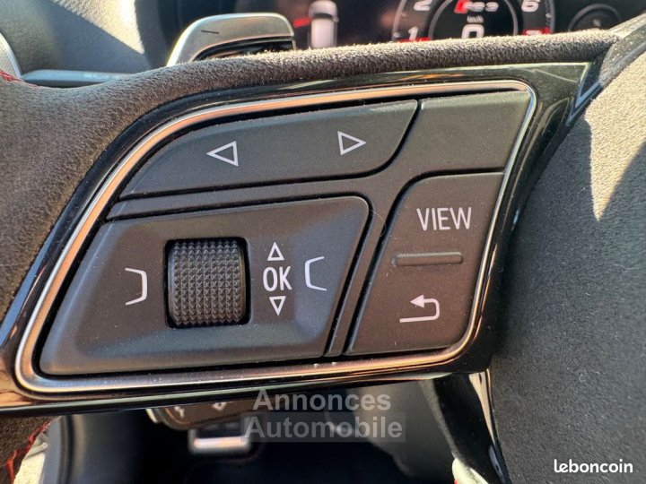Audi RS3 sportback 25l tfsi 400ch quattro toit ouvrant %2B camera de recul - 22