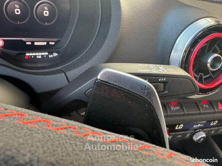 Audi RS3 sportback 25l tfsi 400ch quattro toit ouvrant %2B camera de recul - 26