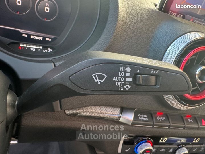 Audi RS3 sportback 25l tfsi 400ch quattro toit ouvrant %2B camera de recul - 27