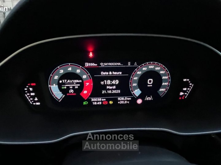 Audi Q3 Sportback ii 35 tfsi 150ch advanced 1ere main - 12