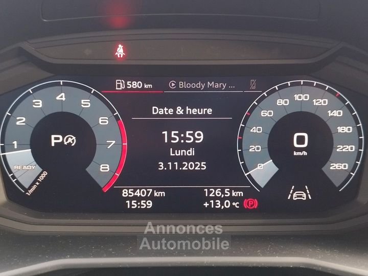 Audi A1 Sportback 15 35 tfsi 150ch business line s-tronic bva carplay sieges chauffants - 14