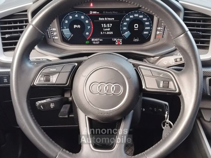 Audi A1 Sportback 15 35 tfsi 150ch business line s-tronic bva carplay sieges chauffants - 19