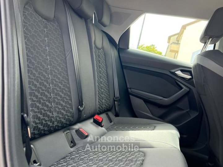 Audi A1 Sportback 25 tfsi 95ch advanced 2 s-tronic 7 garantie constructeur 10-2026 - 9