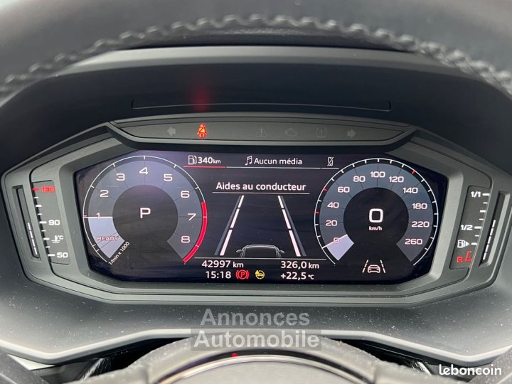 Audi A1 Sportback 25 tfsi 95ch advanced 2 s-tronic 7 garantie constructeur 10-2026 - 13