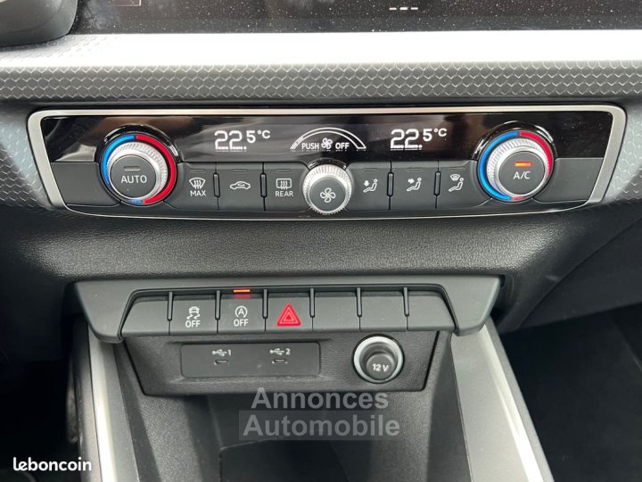 Audi A1 Sportback 25 tfsi 95ch advanced 2 s-tronic 7 garantie constructeur 10-2026 - 17