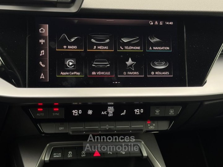 Audi A3 Sportback 20 35 tdi 150ch s line s-tronic - 16