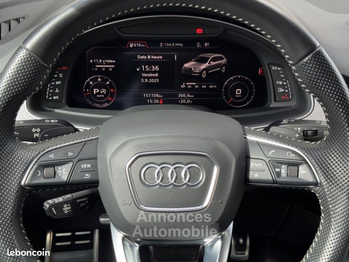 Audi Q7 30 50 tdi 285ch hybrid s-line plus s edition quattro - 15