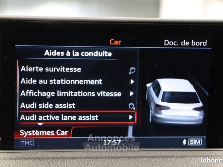 Audi A3 Sportback 14 tfsi e-tron 204ch bva- camera de recul -toit ouvrant panoramique - 13