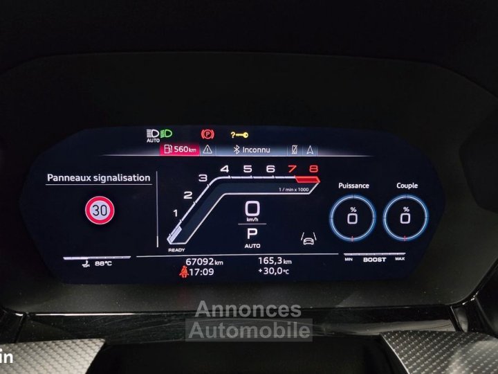Audi RS3 sportback 25 tfsi 400 carbon black quattro s-tronic bva - 42