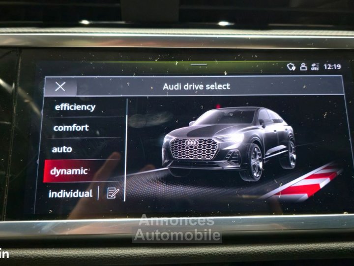 Audi Q3 Sportback 15 35 tfsi 150 hybrid mhev advanced s-tronic bva - 12