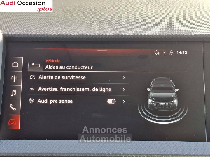 Audi A1 Sportback 30 TFSI 110 ch S tronic 7 Advanced - 20