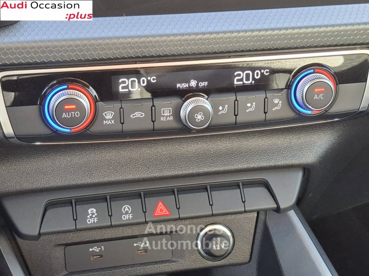 Audi A1 Sportback 30 TFSI 110 ch S tronic 7 Advanced - 23