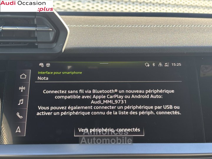 Audi A3 Sportback 40 TFSIe 204 S tronic 6 S Line - 15