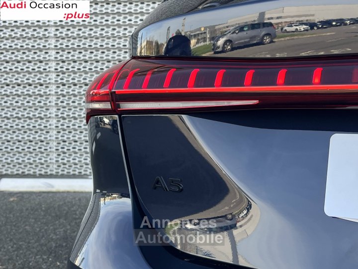 Audi A5 AVANT Avant TDI Hybride 204 ch S tronic 7 S line - 40
