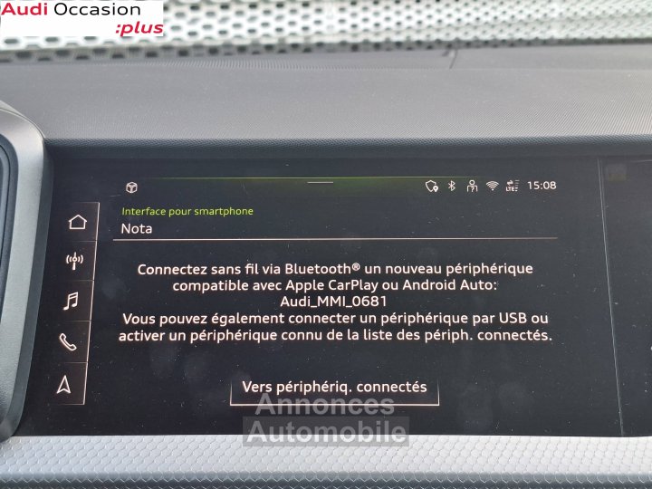 Audi A1 Sportback 35 TFSI 150 ch S tronic 7 S Line - 19