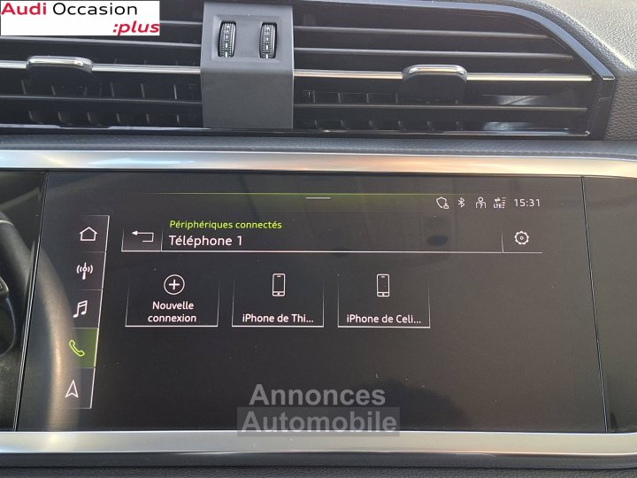 Audi Q3 Sportback 35 TDI 150 ch S tronic 7 Advanced - 19