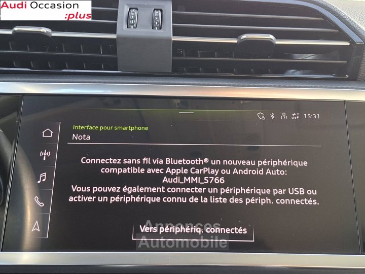 Audi Q3 Sportback 35 TDI 150 ch S tronic 7 Advanced - 20