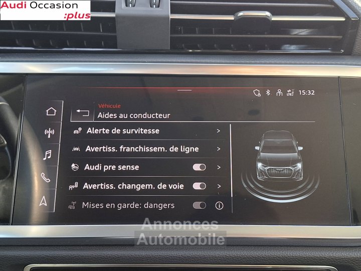 Audi Q3 Sportback 35 TDI 150 ch S tronic 7 Advanced - 23