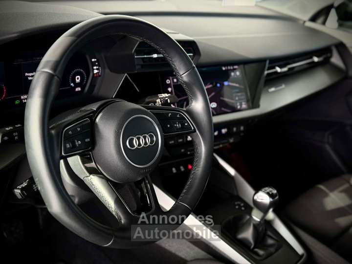 Audi A3 Sportback 10TFSI SLINE-1ERPRO-COCKPIT-CARPLAY-PDC - 14