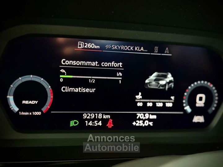 Audi A3 Sportback 10TFSI SLINE-1ERPRO-COCKPIT-CARPLAY-PDC - 15