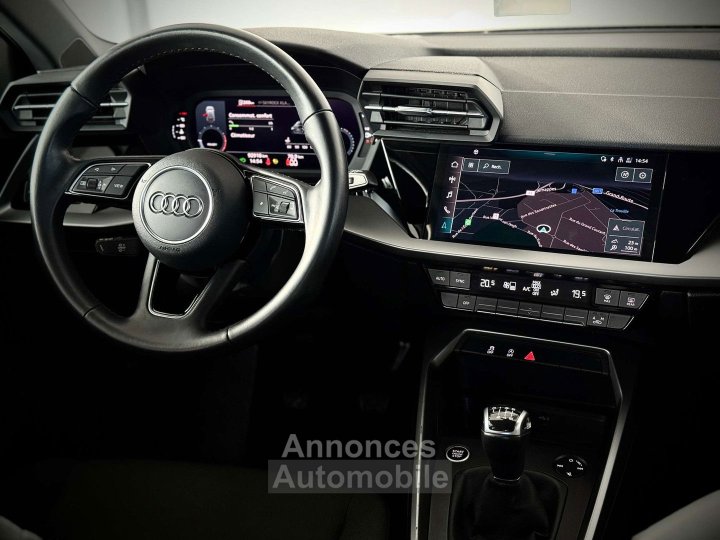 Audi A3 Sportback 10TFSI SLINE-1ERPRO-COCKPIT-CARPLAY-PDC - 17