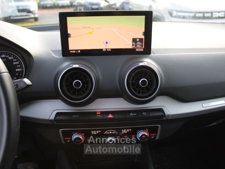 Audi Q2 S-LINE 35 TFSI 150 CV CAMÉRA FULL LED GPS 3D PK HIVER JA 17 BOITE AUTO S-TRONIC - 14