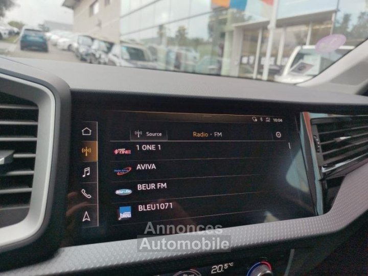 Audi A1 Sportback 30 TFSI 116ch Design Luxe S tronic 7 - 17