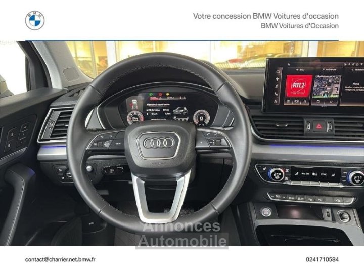 Audi Q5 35 TDI Hybride 163ch Avus S tronic 7 - 13