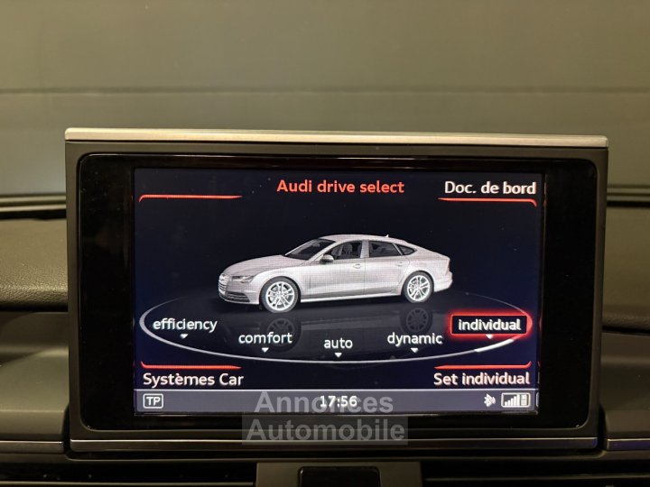 Audi A7 Sportback V6 30 TDI ultra 190 S tronic 7 S line - TOIT OUVRANT - BOSE - CARPLAY - VOLANT CHAUFFANT - 25