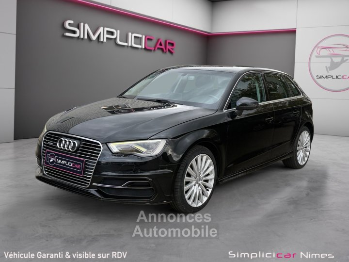 Audi A3 Sportback 14 TFSI e-tron 204 ch Ambition Luxe - Boite Auto- Caméra - Siège Cuir - GARANTIE 12 MOIS - 7
