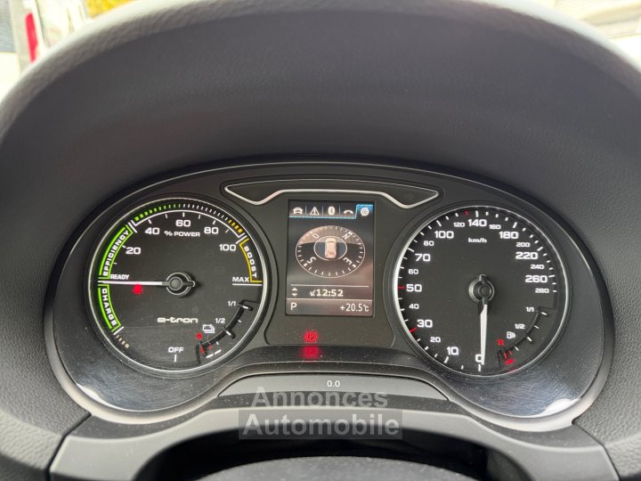 Audi A3 Sportback 14 TFSI e-tron 204 ch Ambition Luxe - Boite Auto- Caméra - Siège Cuir - GARANTIE 12 MOIS - 14