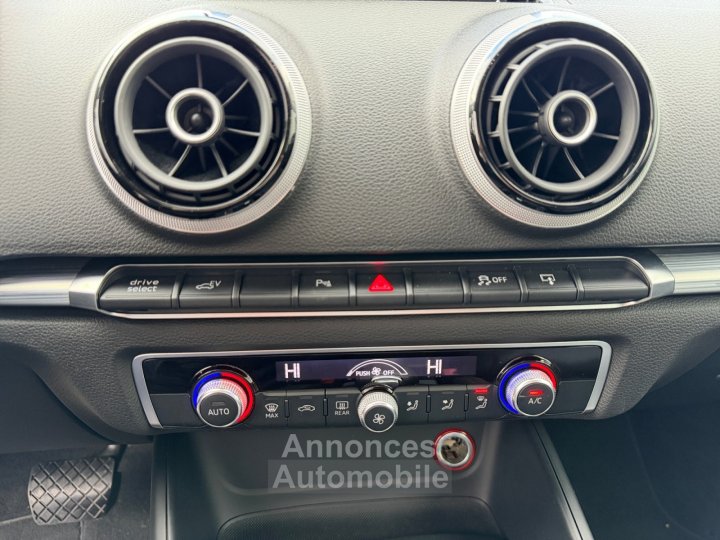 Audi A3 Sportback 14 TFSI e-tron 204 ch Ambition Luxe - Boite Auto- Caméra - Siège Cuir - GARANTIE 12 MOIS - 15