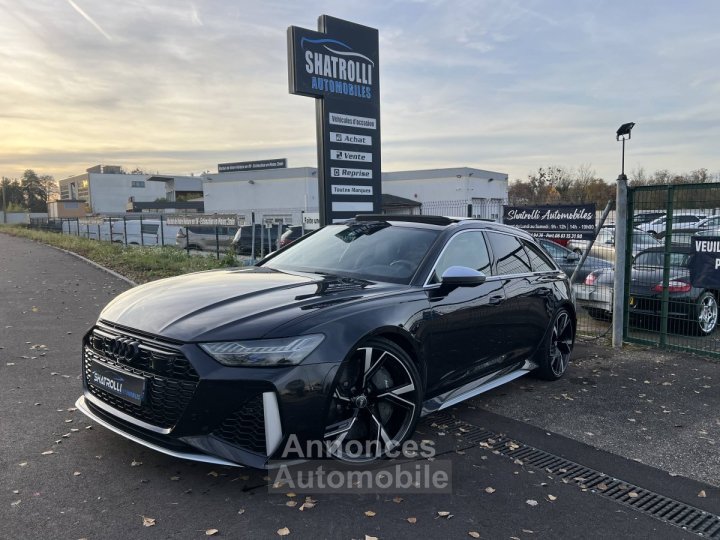 Audi RS6 Avant 40 V8 TFSI 600ch Quattro Tiptronic TVA 20% Récupérable 80,000 Euro HT - 1