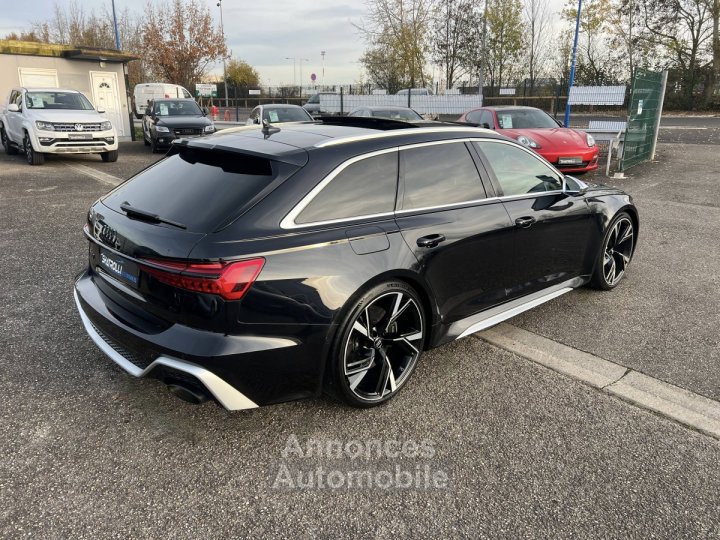 Audi RS6 Avant 40 V8 TFSI 600ch Quattro Tiptronic TVA 20% Récupérable 80,000 Euro HT - 5