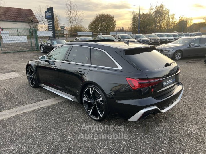 Audi RS6 Avant 40 V8 TFSI 600ch Quattro Tiptronic TVA 20% Récupérable 80,000 Euro HT - 6