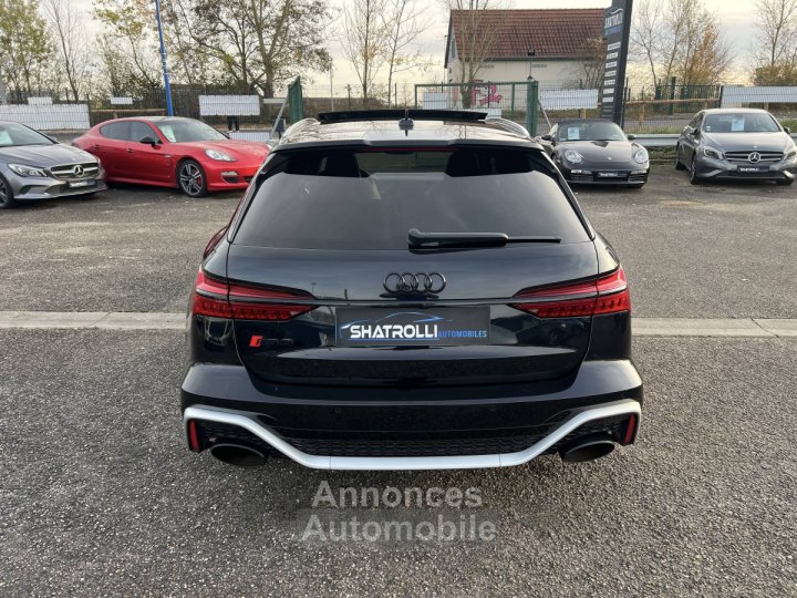 Audi RS6 Avant 40 V8 TFSI 600ch Quattro Tiptronic TVA 20% Récupérable 80,000 Euro HT - 9
