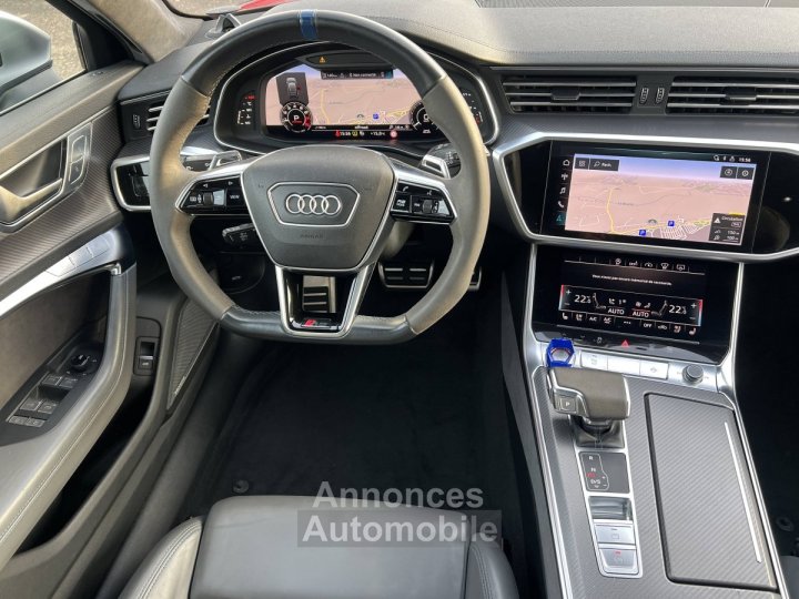 Audi RS6 Avant 40 V8 TFSI 600ch Quattro Tiptronic TVA 20% Récupérable 80,000 Euro HT - 12