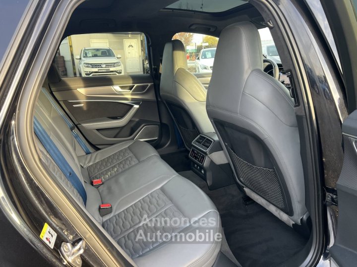Audi RS6 Avant 40 V8 TFSI 600ch Quattro Tiptronic TVA 20% Récupérable 80,000 Euro HT - 17