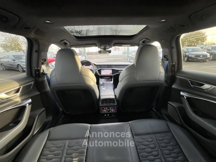 Audi RS6 Avant 40 V8 TFSI 600ch Quattro Tiptronic TVA 20% Récupérable 80,000 Euro HT - 18