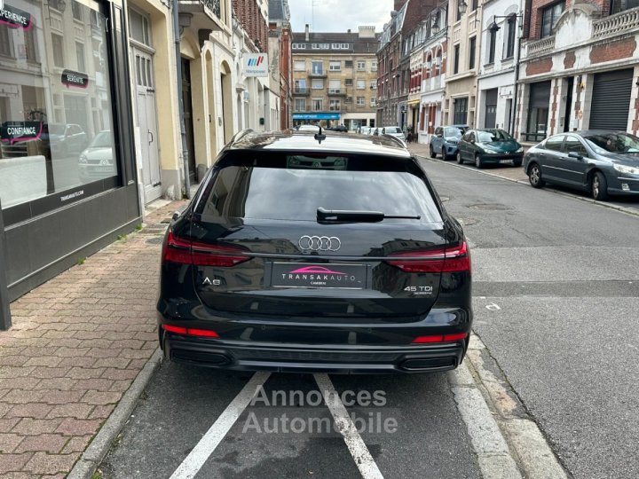 Audi A6 Avant 45 TDI 231 ch Quattro Tiptronic 8 S line / TVA RECUPERABLE / SONO BANG OLUFSEN - 6